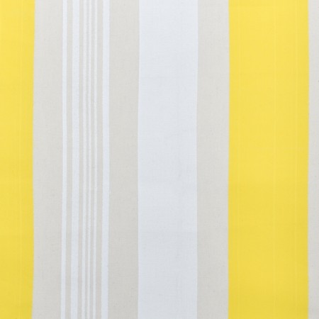 Tillett - Yellow and white strie on canvas